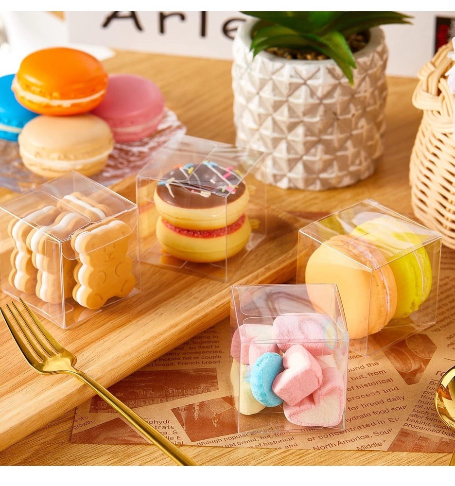 Tuanse 150 Packs Clear Cake Pop Holder