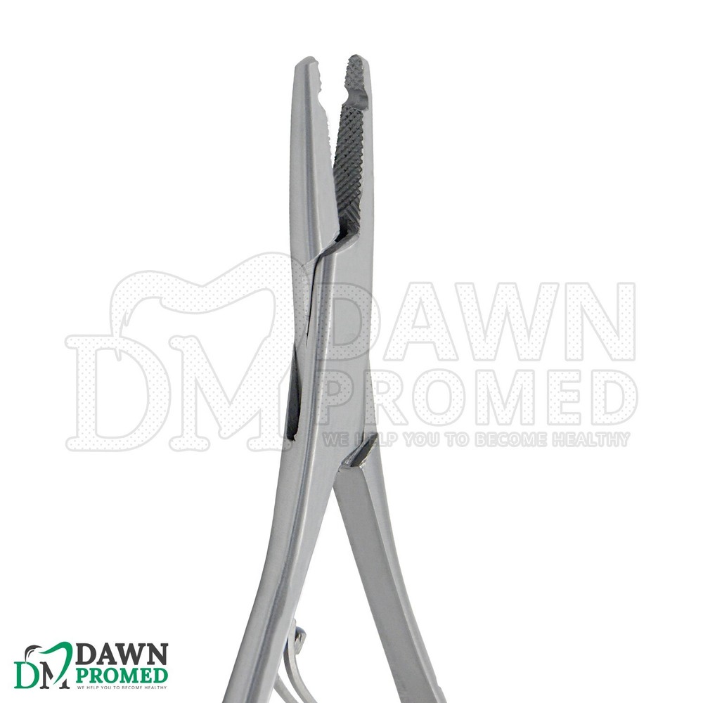 Hole Tip Mathieu Needle Holder Forceps 5.5" Orthodontic Surgical Inst German Gr