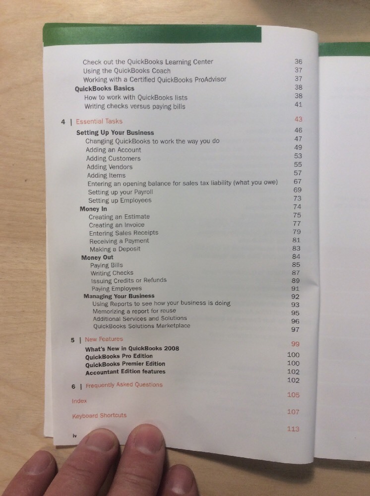 Intuit QuickBooks 2008 Startup And Quick Reference Guide BooksByDecade.com