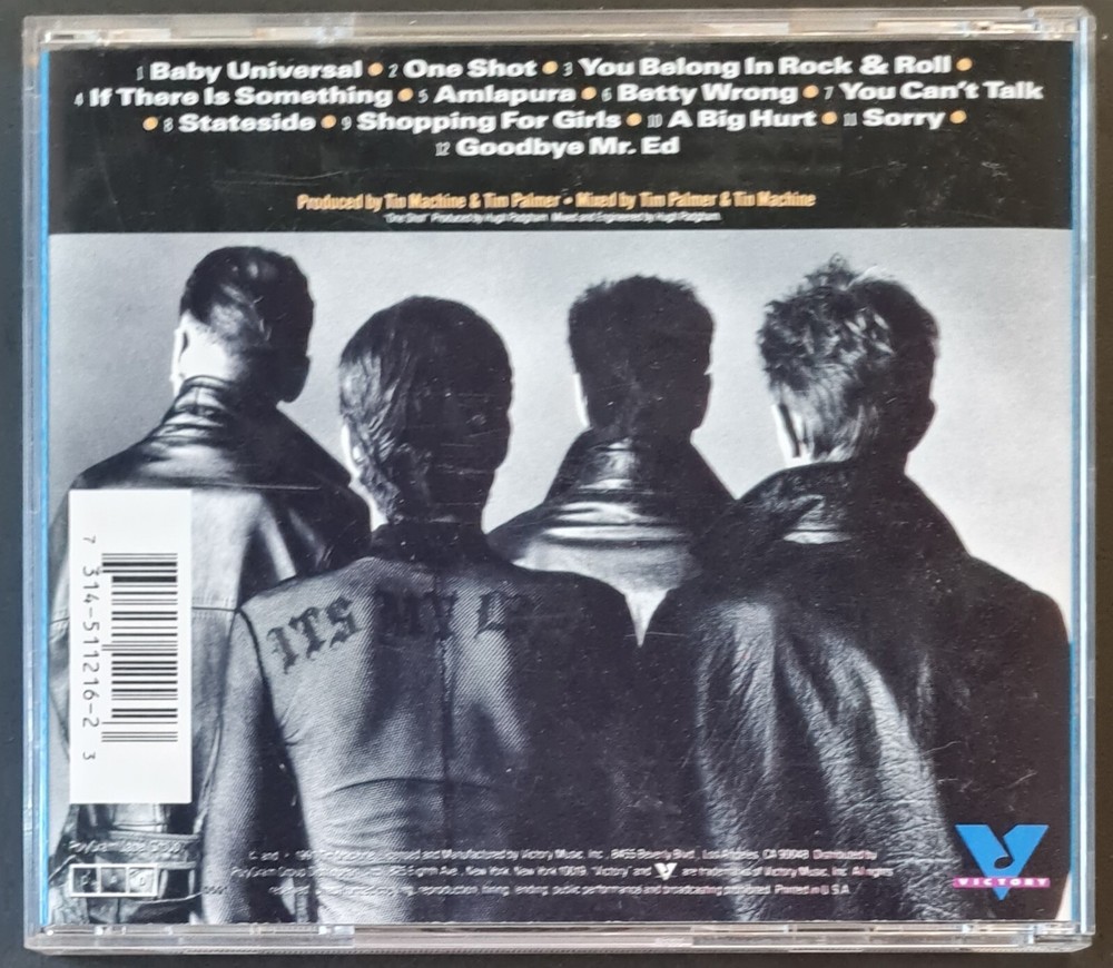 David Bowie & Tin Machine Signed 'Tin Machine II' (1991) CD