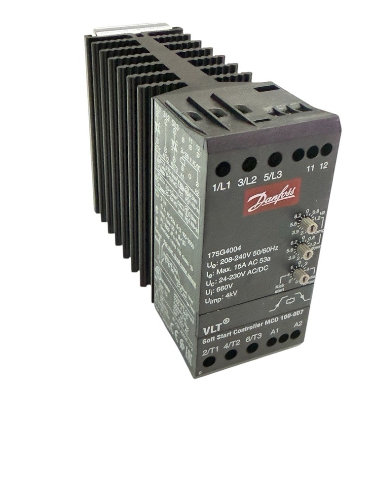 DANFOSS 175G4004 SOFT STARTER CONTROLLER MCD 100-007