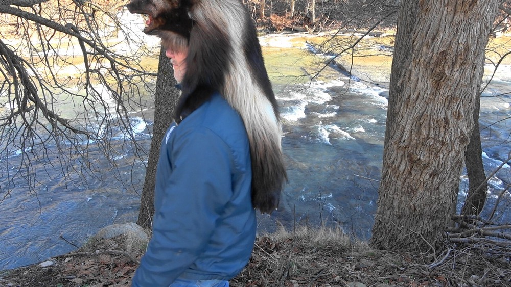 Wolverine fur hat