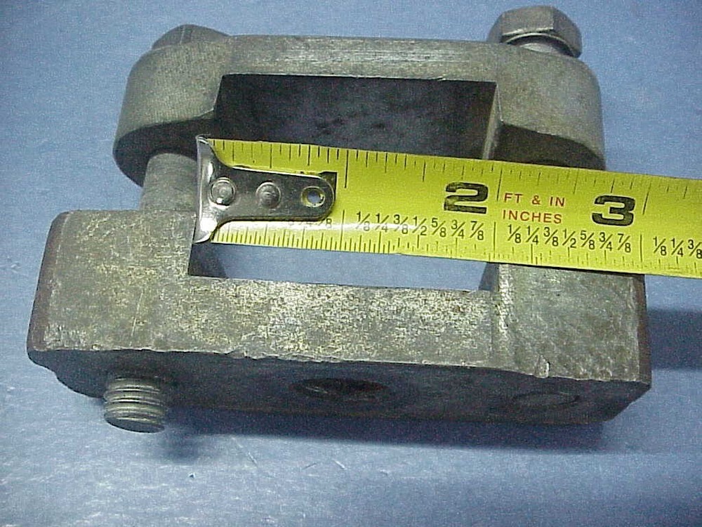 Steel Clamp-On Panhard Bar Mount 2” Square IMCA