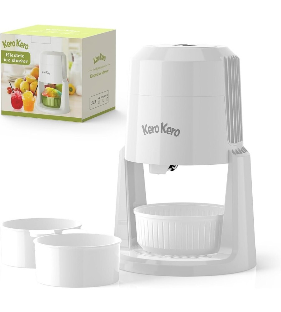Shaved Ice Machine, Multi-Purpose Ice Shaver Machine with Adjustable Blade, Snow