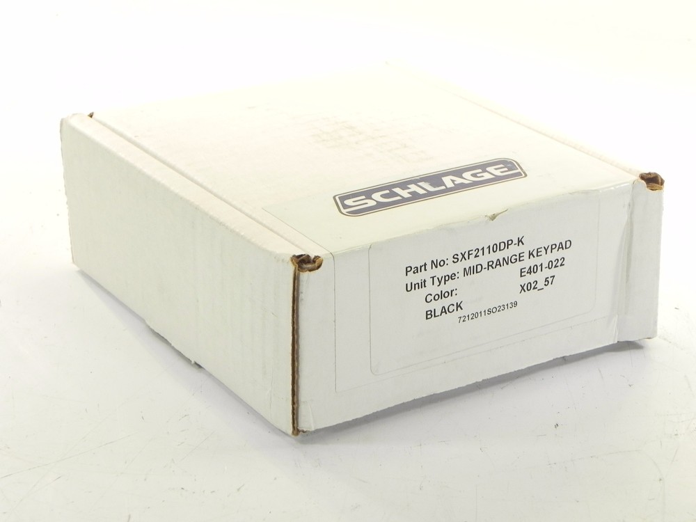 Schlage SXF2110DP-K Keypad, Mid-Range NEW