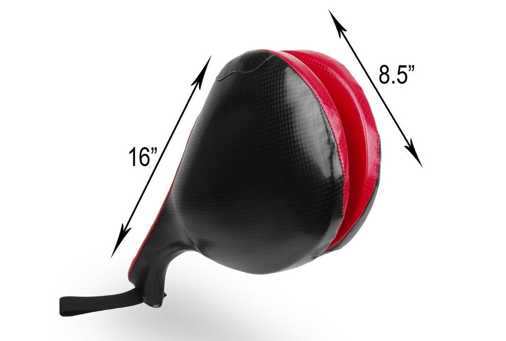 Double Paddle Kicking Target Strike Pads TKD Kickboxing Karate MMA Training Pads