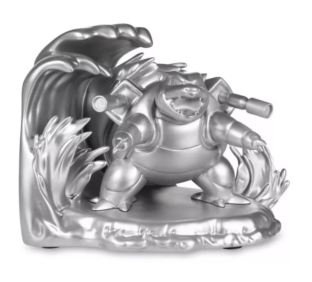 Pokemon Center Blastoise Kanto Final Evolution Bookend Home Decor NEW IN BOX