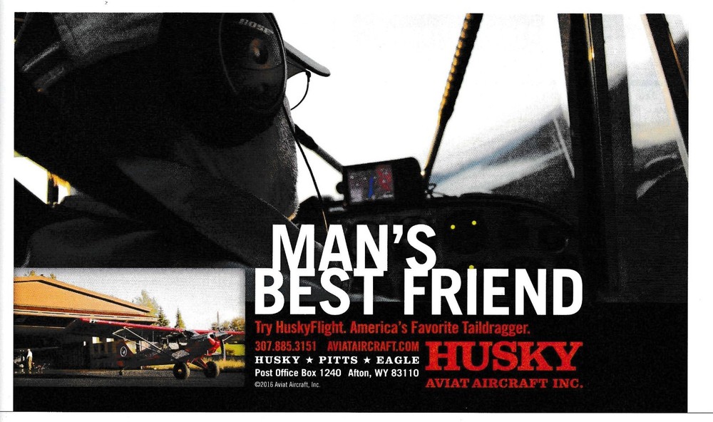 Three Husky Aircraft Ads 9/1/2025h