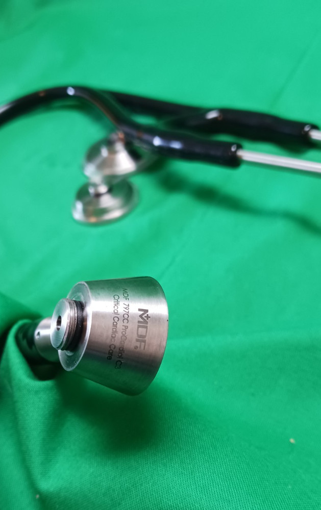 MDF ProCardial C3 Dual Head Stethoscope Black
