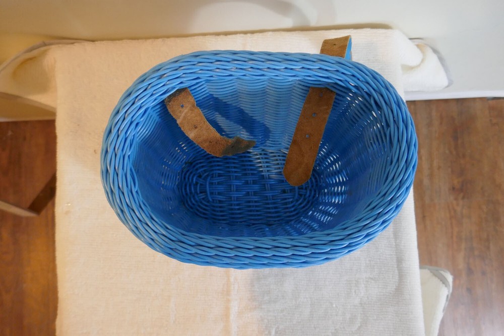 Willow Bicycle Basket Arts and Crafts Attach to Handlebar Multi Usage Durable
