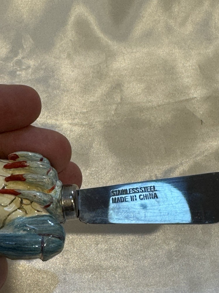 Blue Crab butter spreader