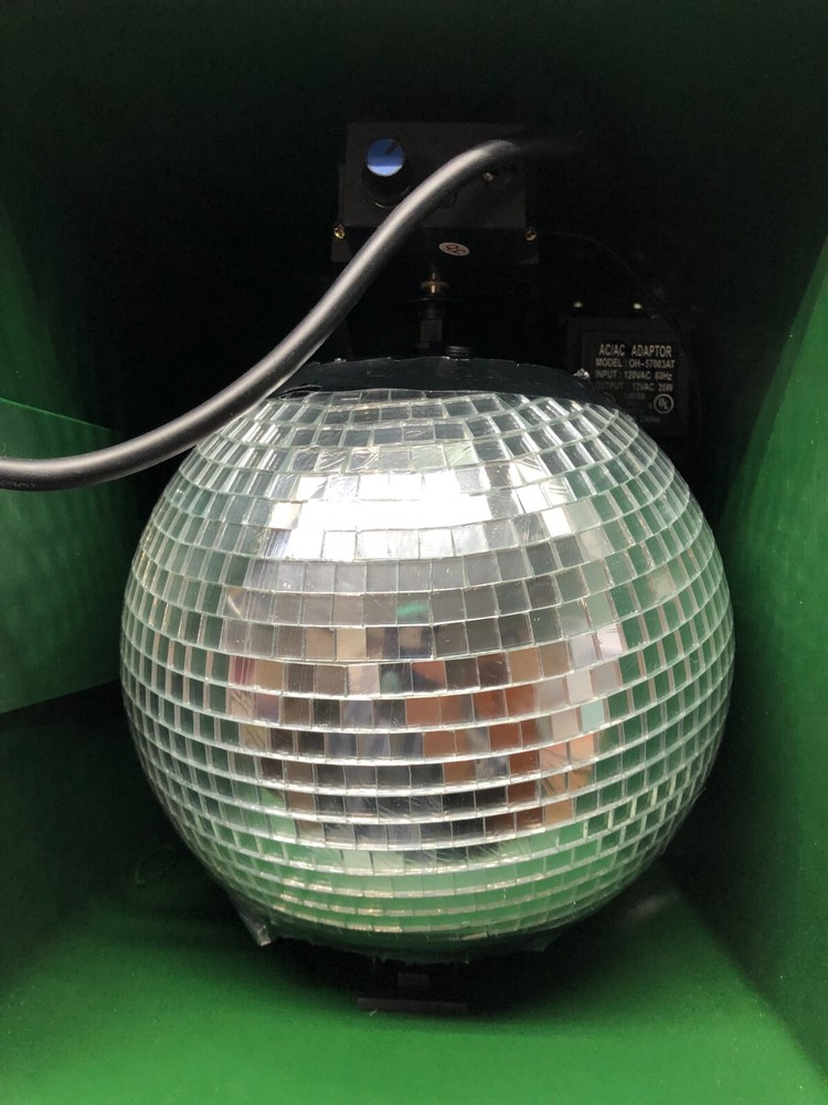 Disco Ball 9" with Light