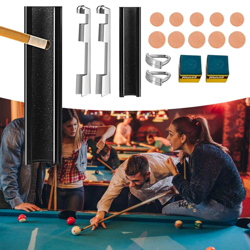 Deluxe Pool Table Billiards Cue Stick Tip Repair Kit Table Cue Tip Shaper Tool