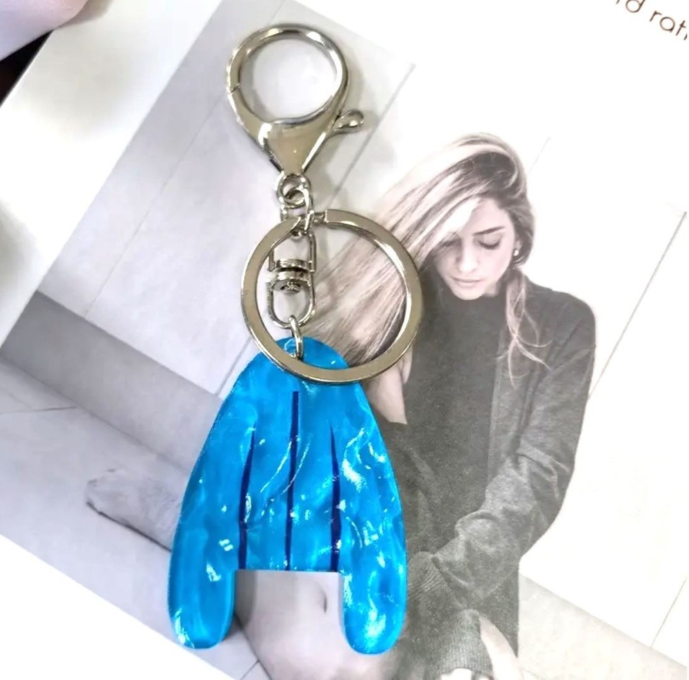 Swimming Pool Inspired Keychain