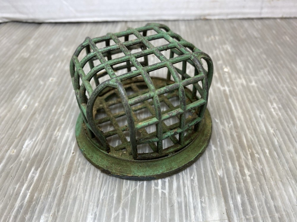 Vintage Flower Frog Metal