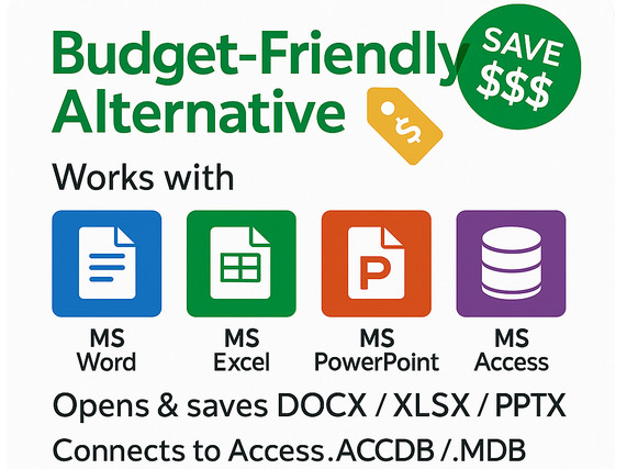 Libre Office 2025 for Windows, with AI Package - Microsoft Office Alternative
