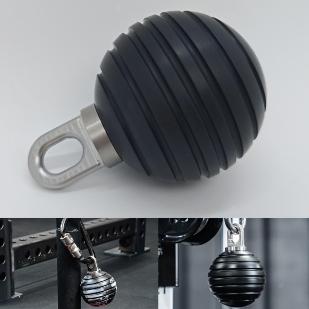Power Pull up Ball Non Slip Exercises Grooves Strength Training Attachment
