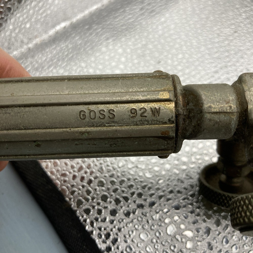 Vintage Goss Torch. Untested. Sold As-Is