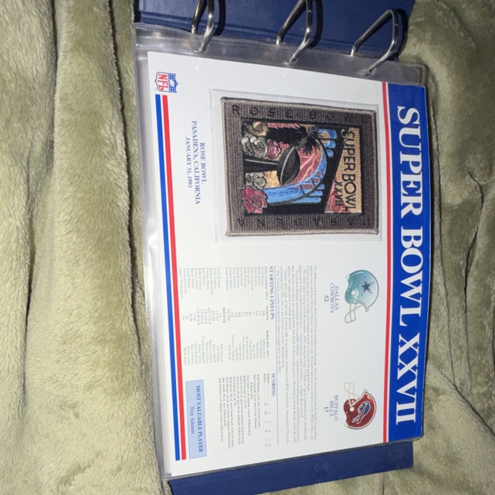 Official NFL Super Bowl Patch Collection