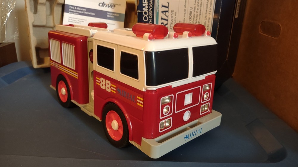 Fire Truck Nebuliizer Machine for Kids - New Open Box