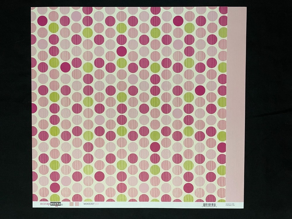 SCRAPWORKS "MONTEREY" DS PAPER