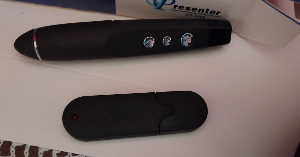 Presenter pp-1000 Black New Has Case