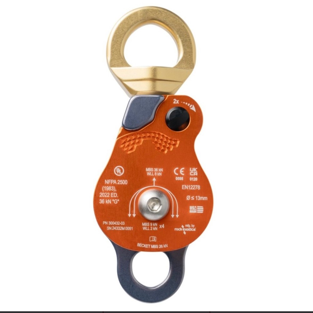 CMC 1.5" Double Proswivel Pulley