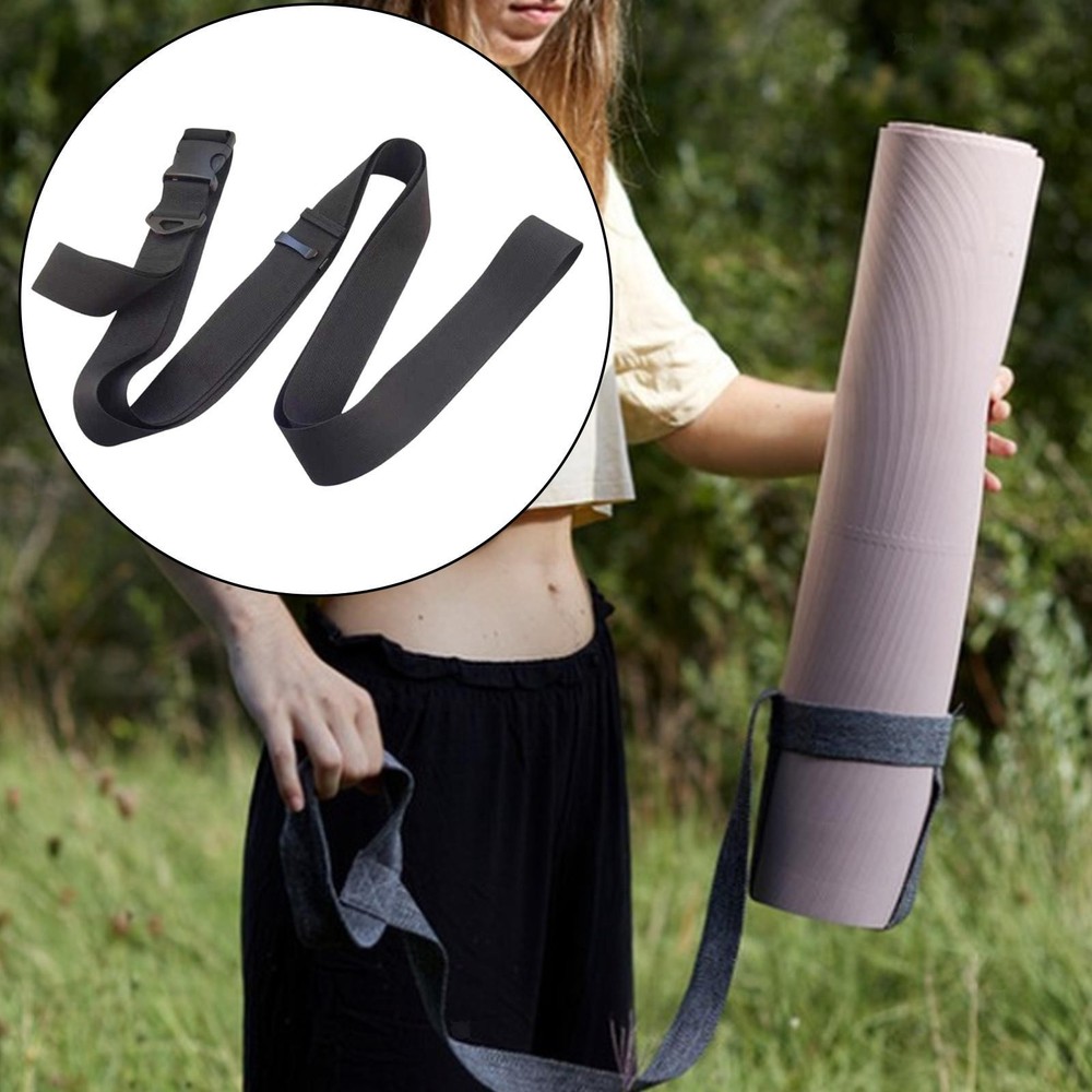 Black Floating Pad Strap Multipurpose Securing Band with Quick Release for