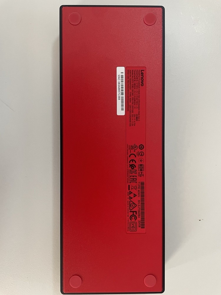 Lenovo Thinkpad Thunderbolt 3 Dock Gen 2/Workstation Dock Gen 2