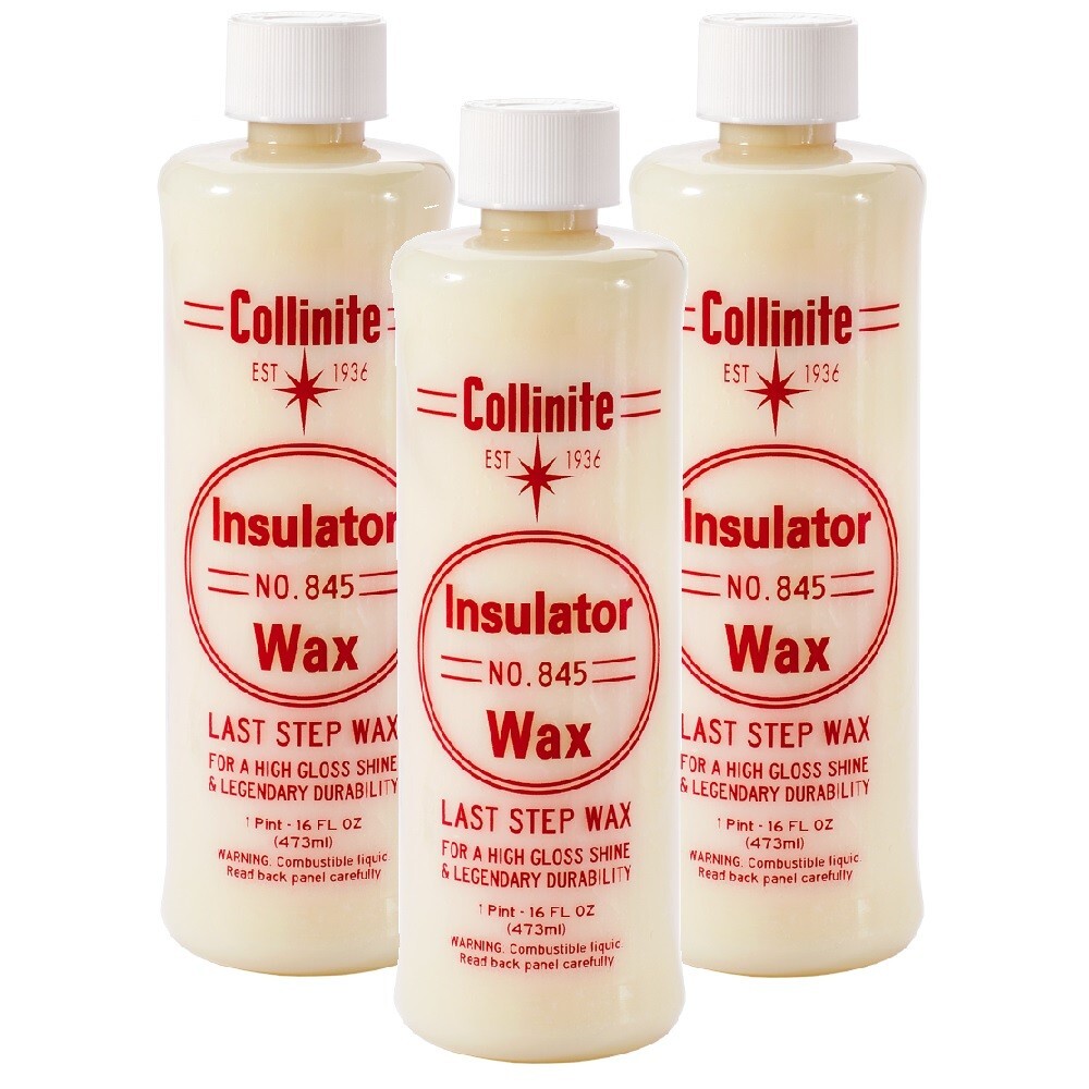 Collinite 845 Liquid Insulator Wax, 16 oz - 3 Pack