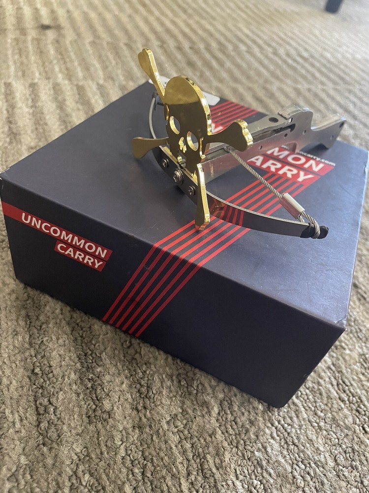 Uncommon Carry Mini Bowman Bow THE SKULL (missing trigger) but work!