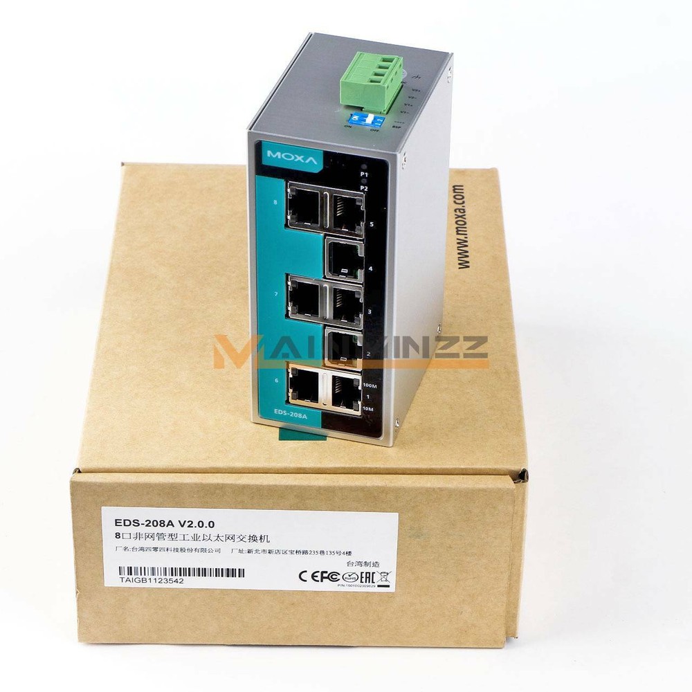 1PC NEW MOXA EDS-208A 8-port Ethernet Switch