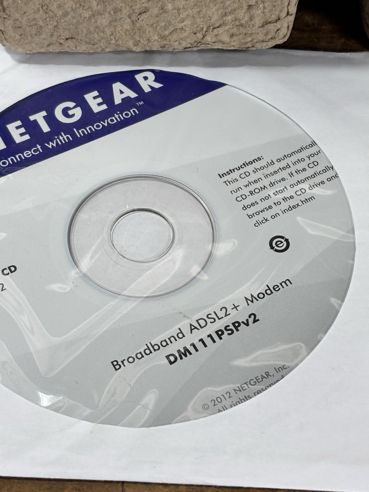 NETGEAR Broadband ADSL2+ Modem DM111PSP DSL Modem