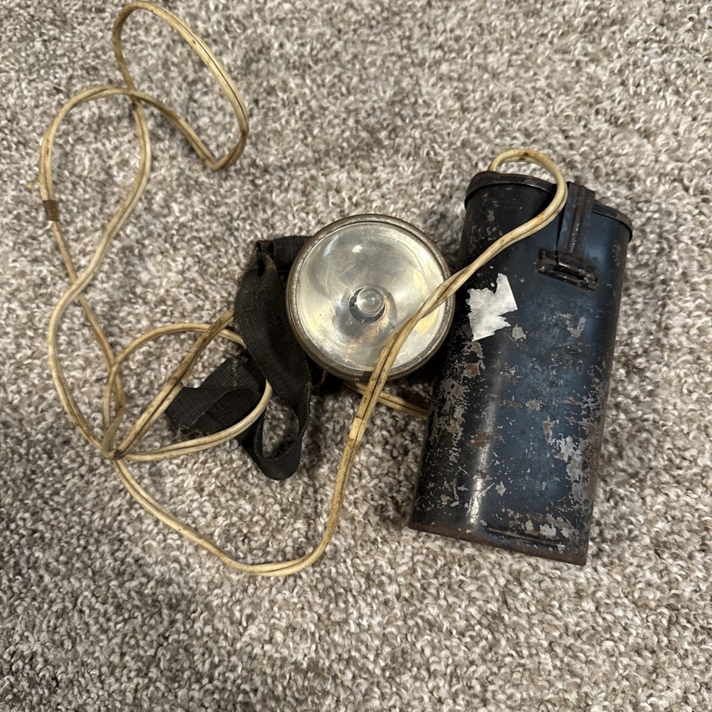 vintage coal mining light With Second Light