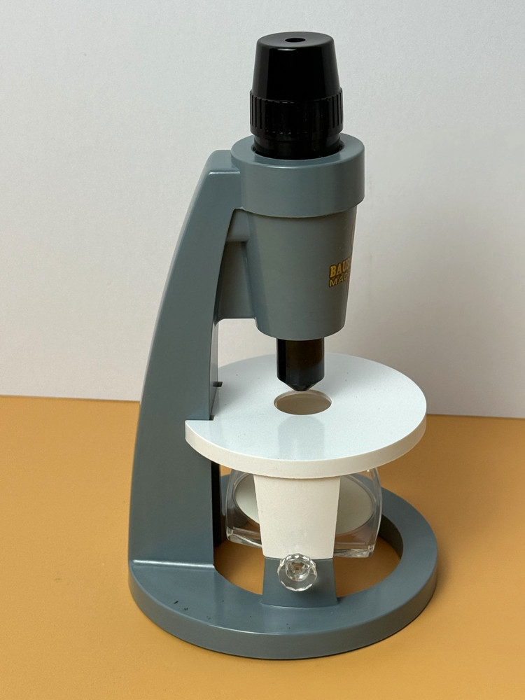 Vintage Bausch & Lomb Elementary School 100x Microsope