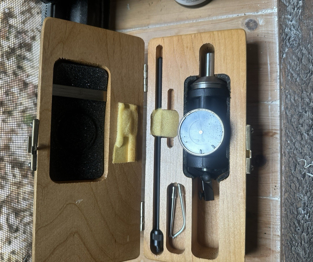 Blake 0005 Axis Offset Centering Indicator w/ Wood Case