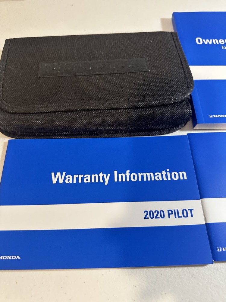 2020 Honda Pilot Owner's Manual Set