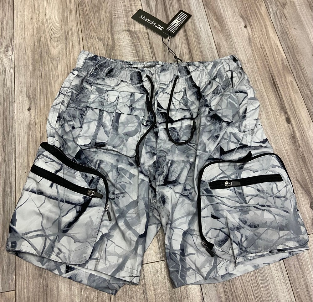 JORDAN CRAIG REAL TREE GREY CARGO SHORT