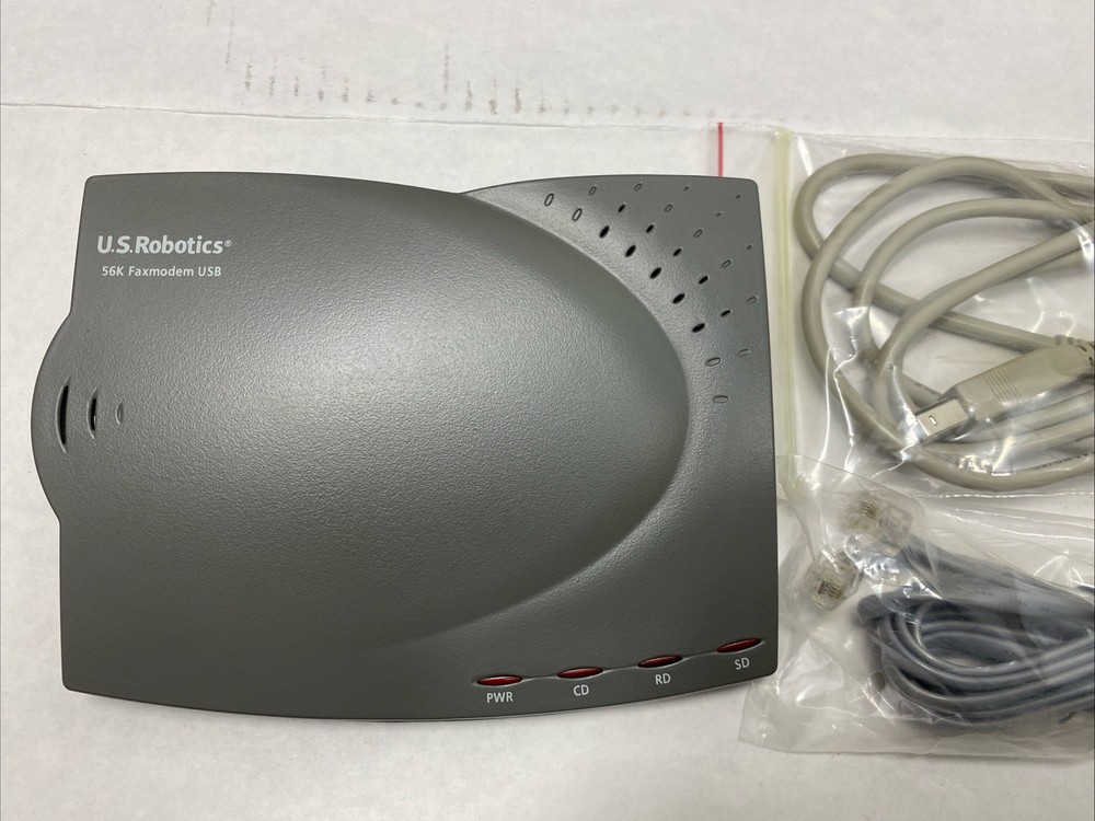US ROBOTICS USR5633B 56K FAXMODEM USB MODEL 5633B
