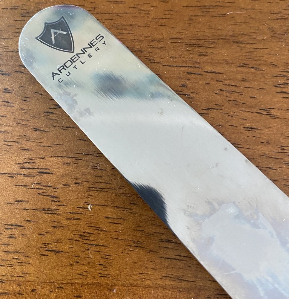 Ardennes Offset Cake Spatula 10.75" Total 6" Blade Riveted Handle Kitchen Tool