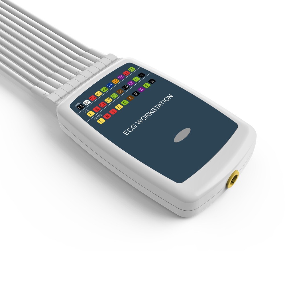 NEW Workstation System, 12 Lead Rest PC Based Portable ECG Machine
