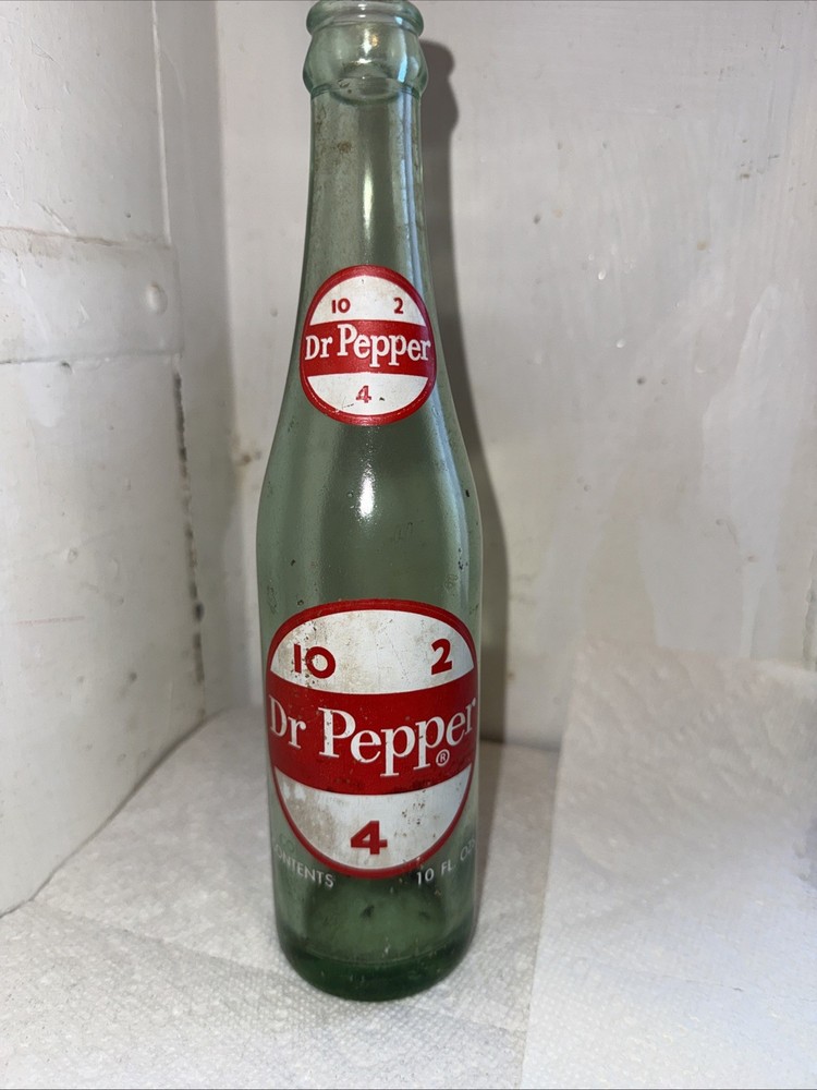 Vintage Dr Pepper Bottle 10 2 4