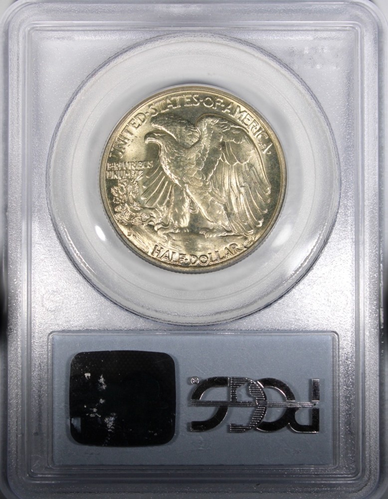 1939-D Walking Liberty Half Dollar PCGS MS64 Uncirculated 50C