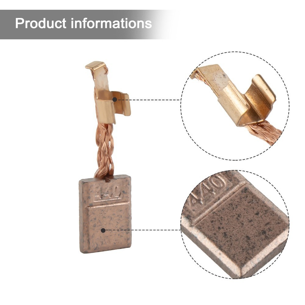 Power Tool Carbon Brushes Accessories Alternatives Electric Motor Replacement