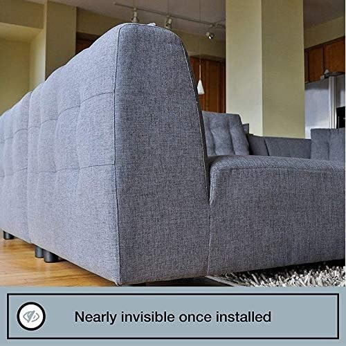 Sectional Connectors 4 Pack – Keep Cushions from Sliding Easy Install Straps