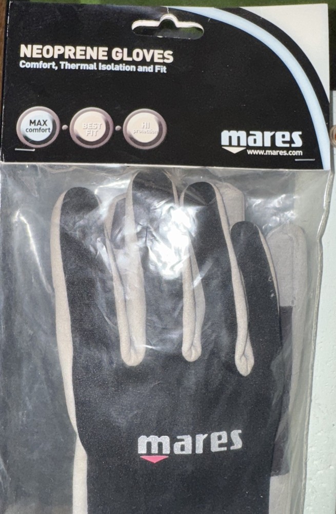Mares Scuba Diving Snorkelling Amara 2mm Gloves, Size Large