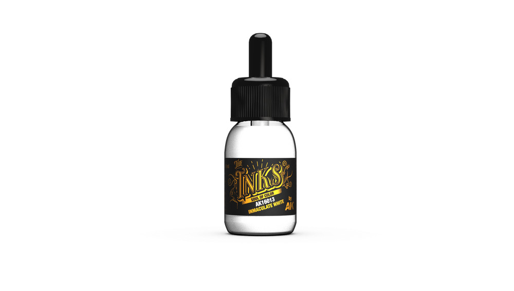 AK Interactive The INKS Inmaculate White 30 ml