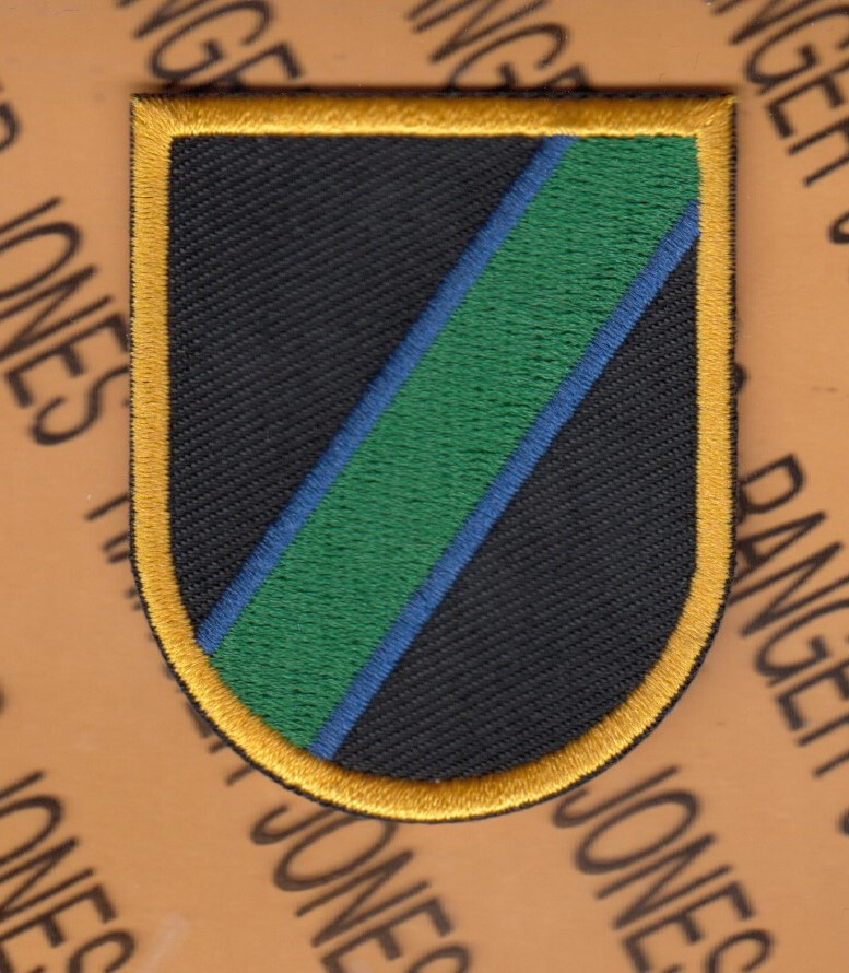 US Army Element Intelligence Support Activity ISA Airborne beret flash patch c/e
