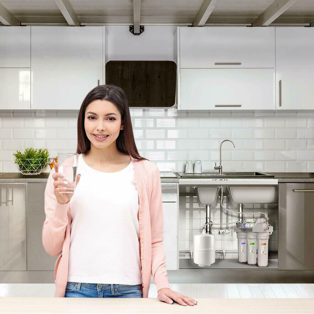 SimPure 5 Stage 100GPD Under Sink RO Reverse Osmosis Water Filtration System