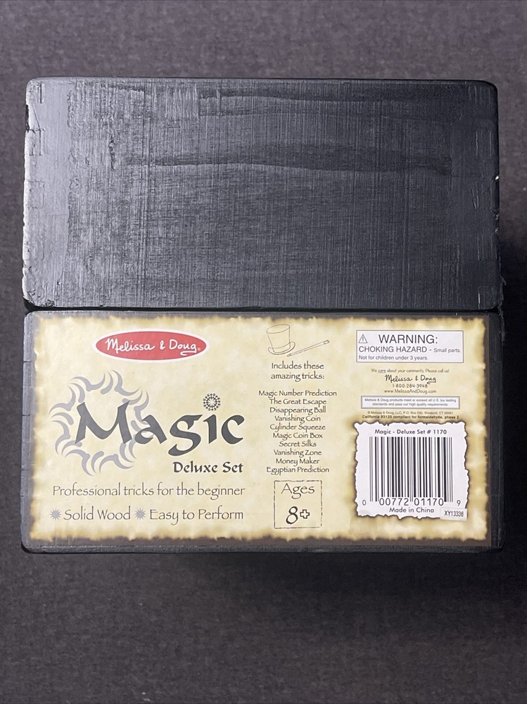 Melissa And Doug Deluxe Wooden Magic Set